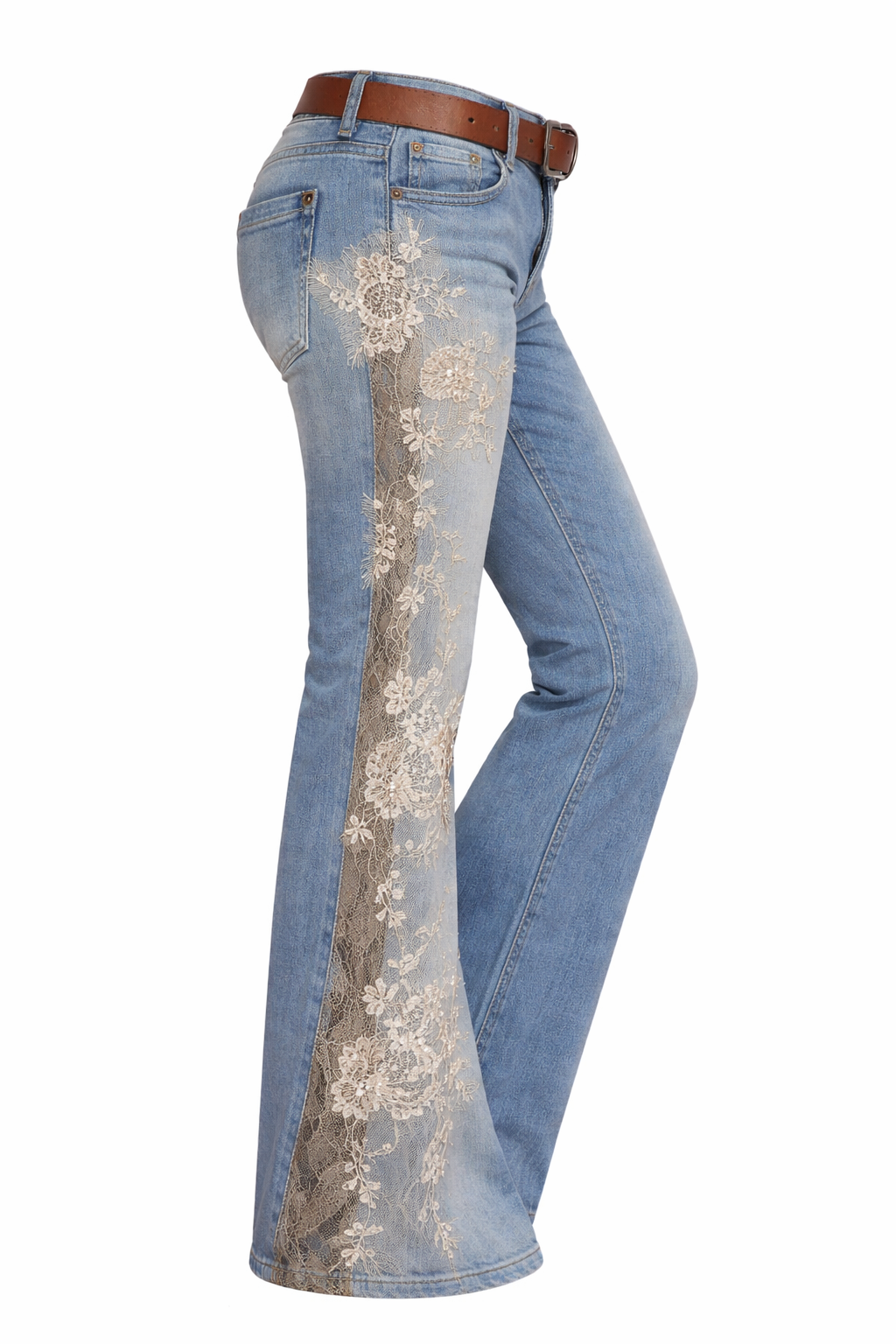 Lace Jeans