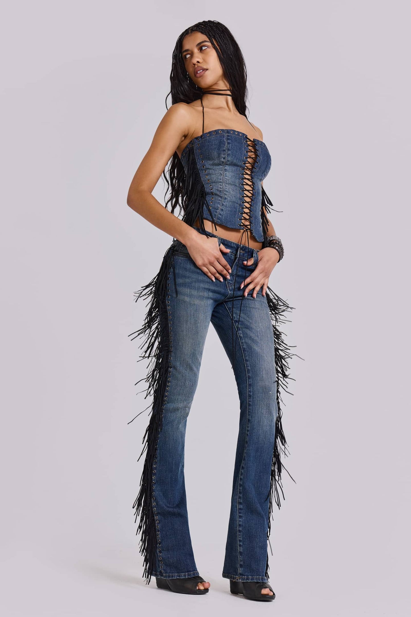 Fringe Jeans