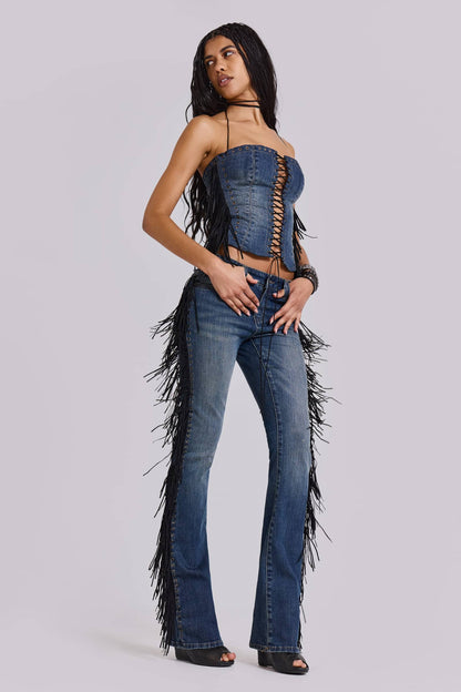 Fringe Jeans
